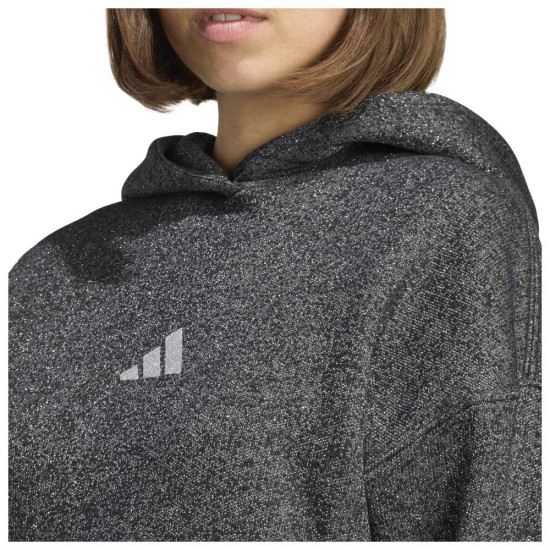 Adidas Γυναικείο φούτερ All SZN Holiday Glitter Hoodie Adidas Γυναικείο φούτερ All SZN Holiday Glitter Hoodie